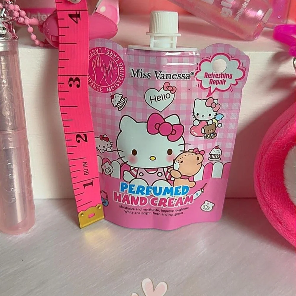 Y2K Pink Coquette Fairy Lip Gloss Hand Cream Bundle Set NEW‎ #8 PINK